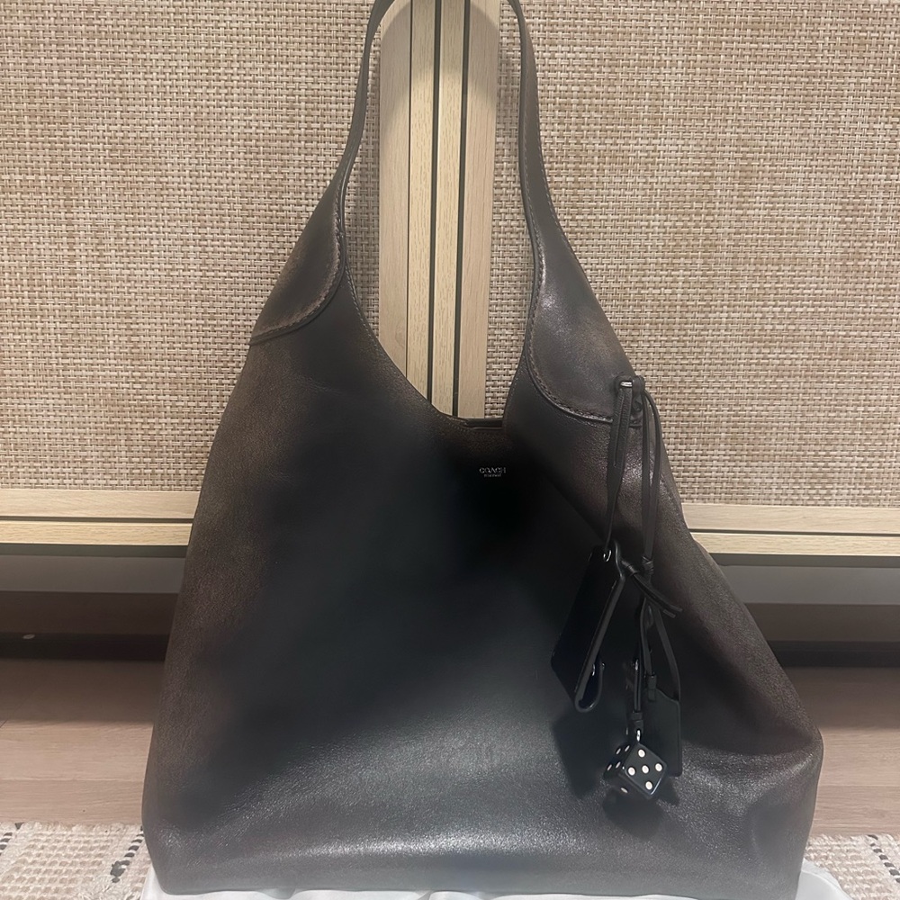 Coach Brooklyn Shoulder Bag 39 In Loved Leather - Picture 5 of 11